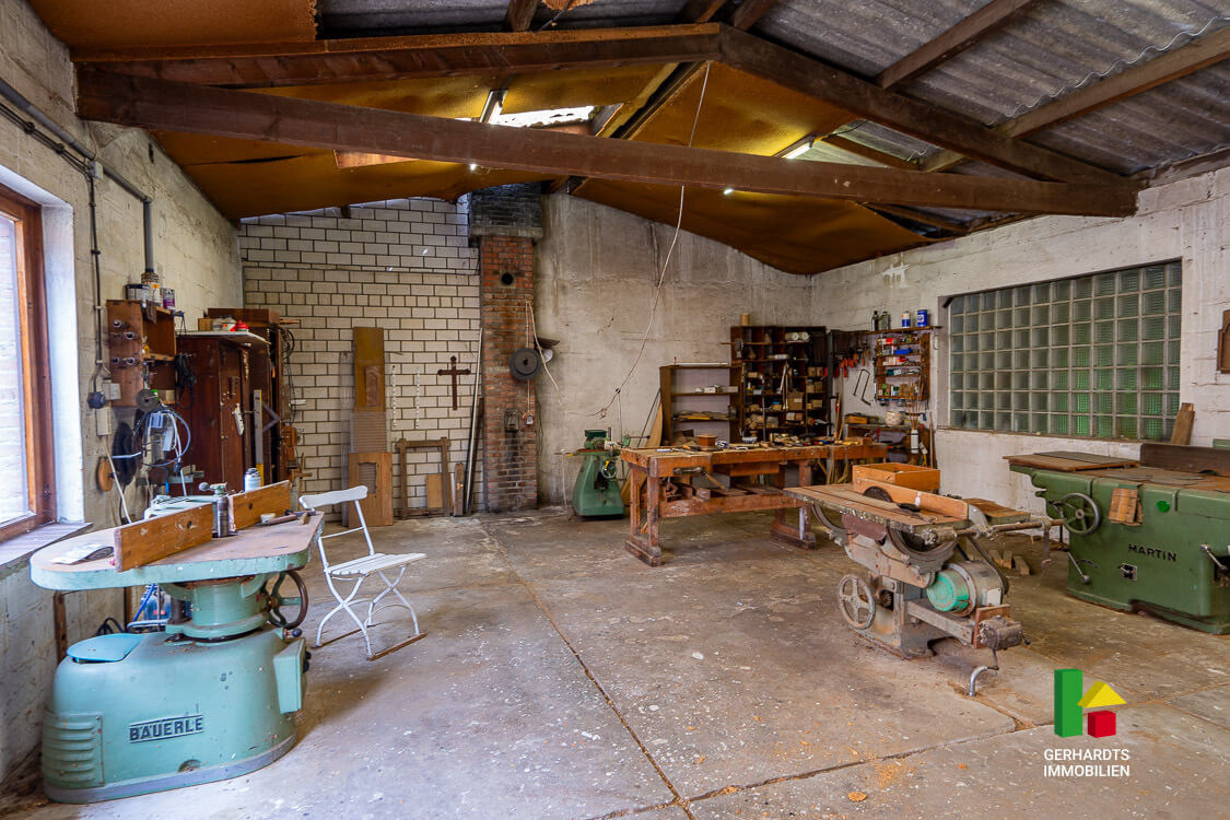 Haus mit Ladenlokal kaufen Brüggen – Werkstatt Haus mit Ladenlokal kaufen Brüggen - Werkstatt