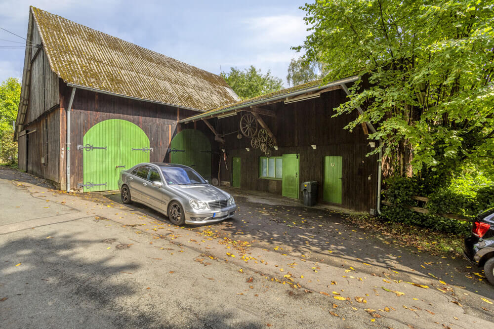 Landhaus – Wipperfürth – Aussenansicht – Garage v2 Landhaus - Wipperfürth - Aussenansicht - Garage v2