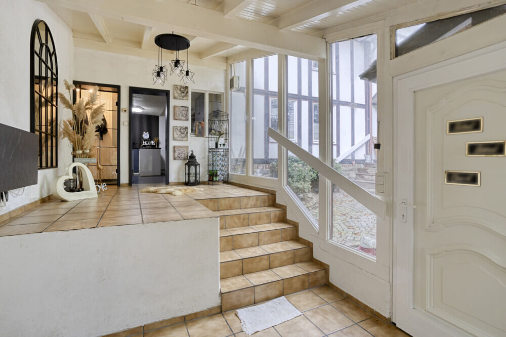 Landhaus – Wipperfürth – Innenansicht – Flur – Treppe Landhaus - Wipperfürth - Innenansicht - Flur - Treppe