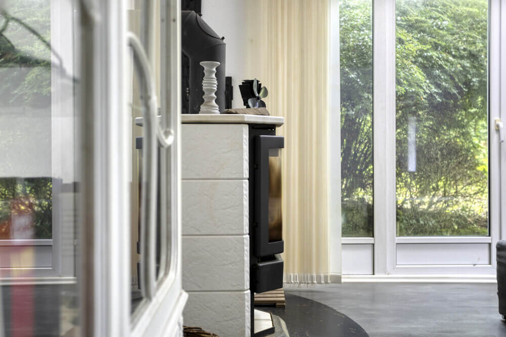 Landhaus – Wipperfürth – Innenansicht – Wohnzimmer – Kamin Landhaus - Wipperfürth - Innenansicht - Wohnzimmer - Kamin