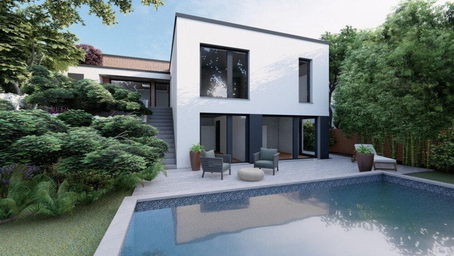 Ihr Familien-Refugium: Exklusive Bauhausvilla in Bensberg Ihr Familien-Refugium: Exklusive Bauhausvilla in Bensberg