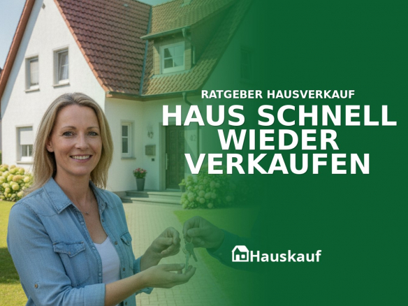 Zufriedenes Paar übergibt Hausschlüssel nach dem erfolgreichen und schnellen Haus wieder verkaufen
