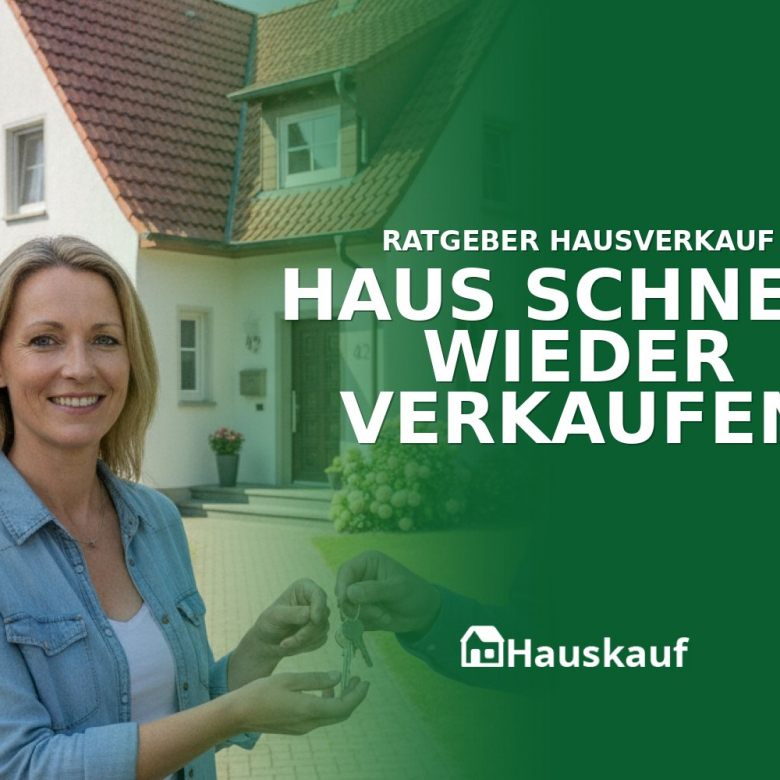 Haus schnell wieder verkaufen: Strategien für einen zügigen Erfolg